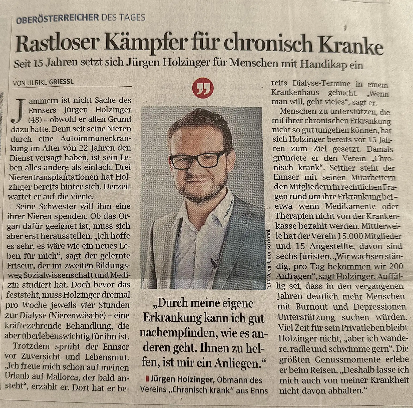 Artikel OÖNachrichten