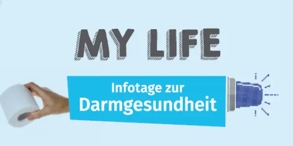 MY LIFE-Infotage zur Darmgesundheit mit Verein ChronischKrank
