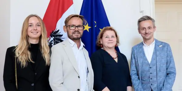 Termin bei Bundesministerin Korinna Schumann
