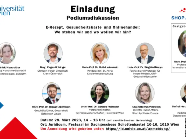 Podiumsdiskussion zu e-Health