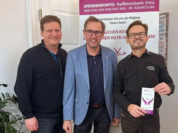Ennser Bürgermeister zu Besuch im Verein